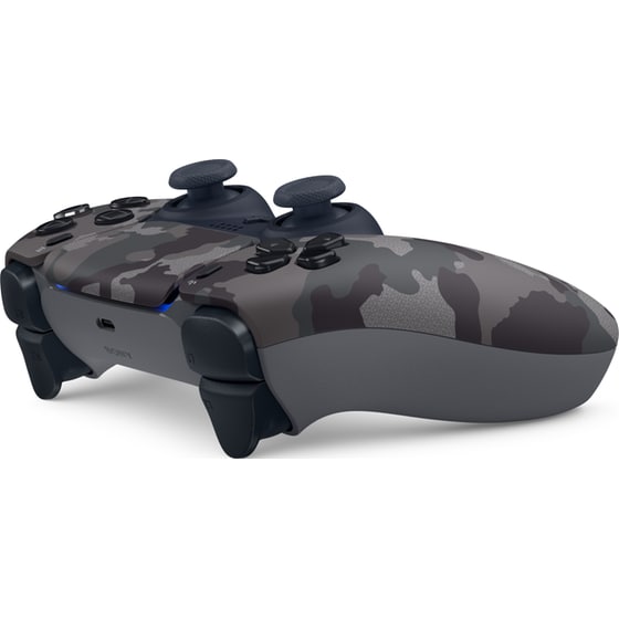 Sony PS5 DualSense Wireless Controller - Gray Camouflage image 1