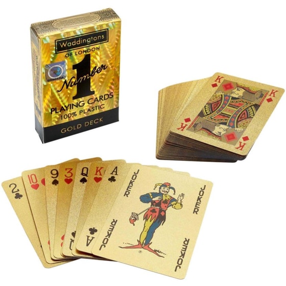 Τράπουλα Classic Gold Waddingtons Number 1 Playing Cards image 1