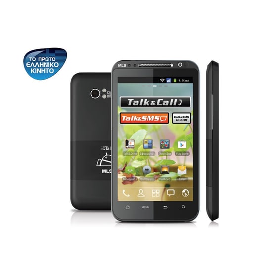 MLS iQTalk - Talk&SMS & Dual SIM - Μαύρο image 0