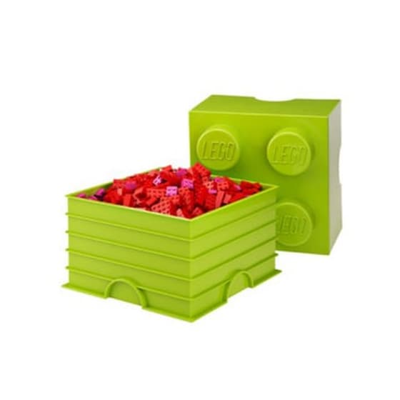 LEGO® 299049 Storage Brick 4 Lime Green image 0