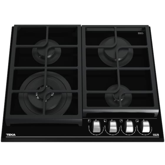 TEKA GZC 64320 XBA BK 60 cm Μαύρο Εστία Αερίου Αυτόνομη image 1
