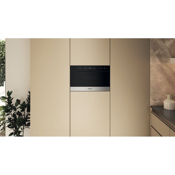 WHIRLPOOL WMN571BX με Grill 22 Lt Inox Εντοιχιζόμενος Φούρνος Μικροκυμάτων image 3