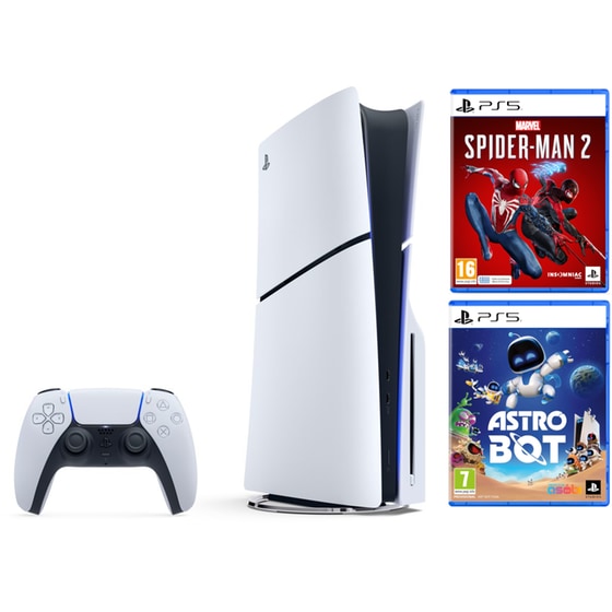 Sony PlayStation 5 - 1TB & Astro Bot & Marvel’s Spider-Man 2 image 0