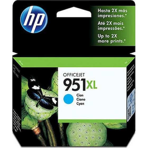 HP 951XL Κυανό Μελάνι Εκτυπωτή Cn046ae image 0