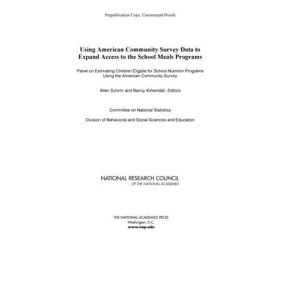 Using American Community Survey Data to Expand Access to the School Meals Programs image 0