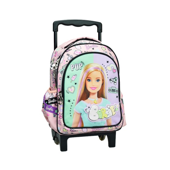 Τσάντα Τρόλεϋ Νηπιαγωγίου Gim Barbie Power Pastels image 3