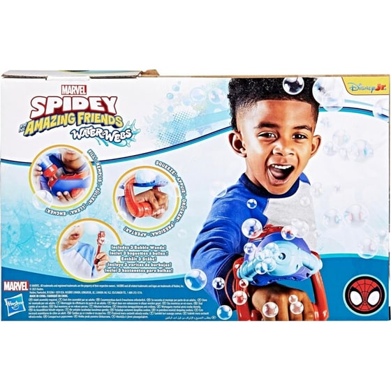 Hasbro Marvel Spidey and his Amazing Friends Water-Webs Bubble Slinger (G0660) image 7