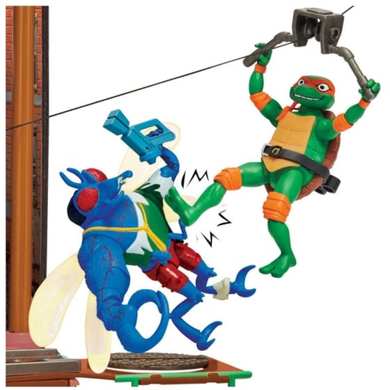 Χελωνονιντζάκια Giochi Preziosi Playset Sewer Lair Tmnt Movie image 6