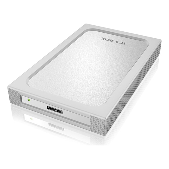 Θήκη Σκληρού Δίσκου 2.5" Icy Box USB 3 SATA Λευκό image 2
