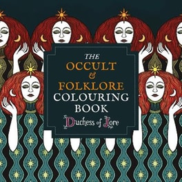 The Occult & Folklore Colouring Book