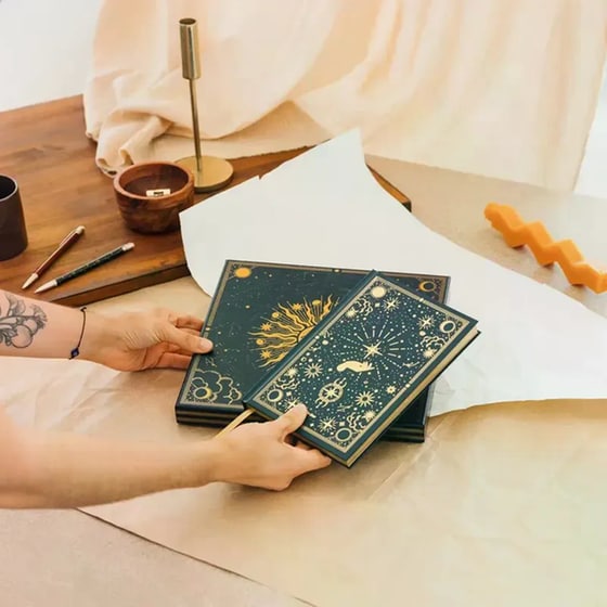 Σετ Δώρου Τετράδιο Astral Premium A5 με Στυλό 96 Φύλλων image 4