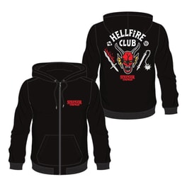 Φούτερ Difuzed Stranger Things Hellfire Club (XL) - Μαύρο