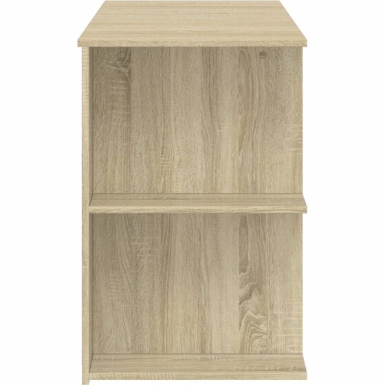 Γραφείο VidaXL από Επεξεργασμένο Ξύλο 140x50x75 cm - Sonoma Δρυς image 3
