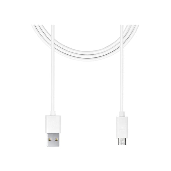 Καλώδιο δεδομένων Puro Usb to microUSB 1m - White image 1