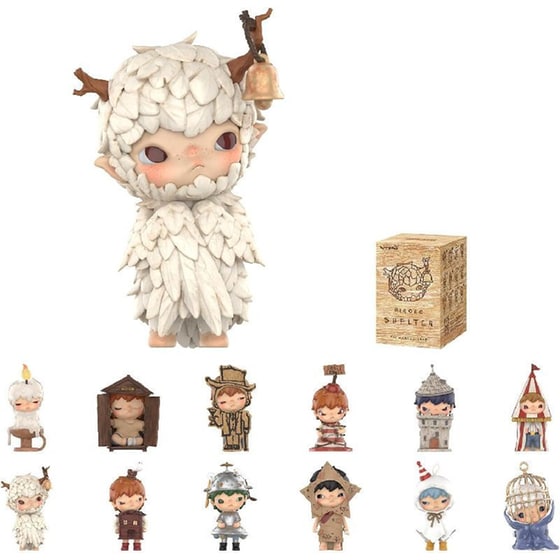 Φιγούρα Pop Mart Hirono Shelter Series Blind Box image 1