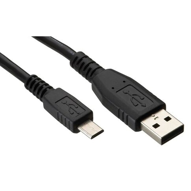 POWERTECH Καλώδιο δεδομένων Powertech Cab-u129 Usb to Micro Usb 1.5m - Black