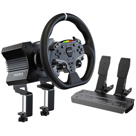 Moza RS20 R5 Bundle Σετ Τιμονιέρας Direct Drive, Βάσης & Πεντάλ image 0