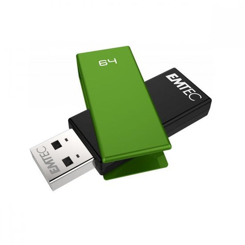 Emtec 64GB USB 2.0 Stick - Πράσινο