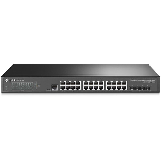 TP-Link TL-SG3428X Network Switch Managed L2+ Gigabit Ethernet (1000 Mbps) 24-Port 1U image 0