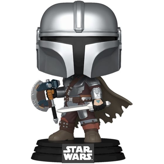 Funko Pop! Star Wars - The Mandalorian (Dual Wield) #844 image 0