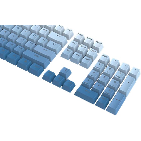 Κιτ Αναβάθμισης Μηχανικού Gaming Πληκτρολογίου Redragon A134 PBT Standard Doubleshot - Gradient Blue image 2