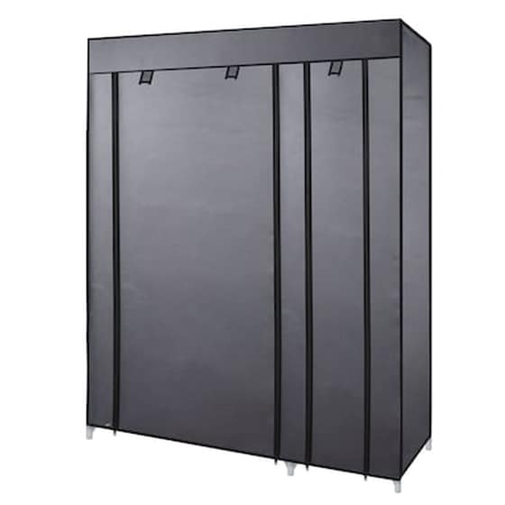 Ντουλαπα Υφασματινη Με Μεταλλικο Σκελετο 110x45x175εκ. Bormann Bpc1200 image 1