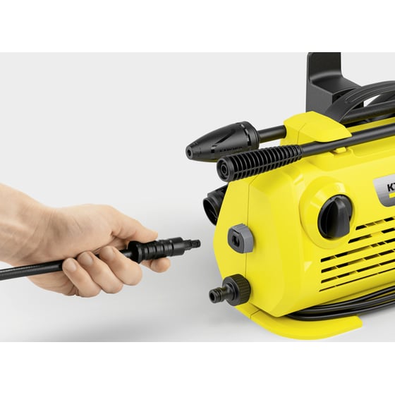 Πλυστικό Μηχάνημα Υψηλής Πίεσης KARCHER K2 Premium Horizontal Κίτρινο image 1
