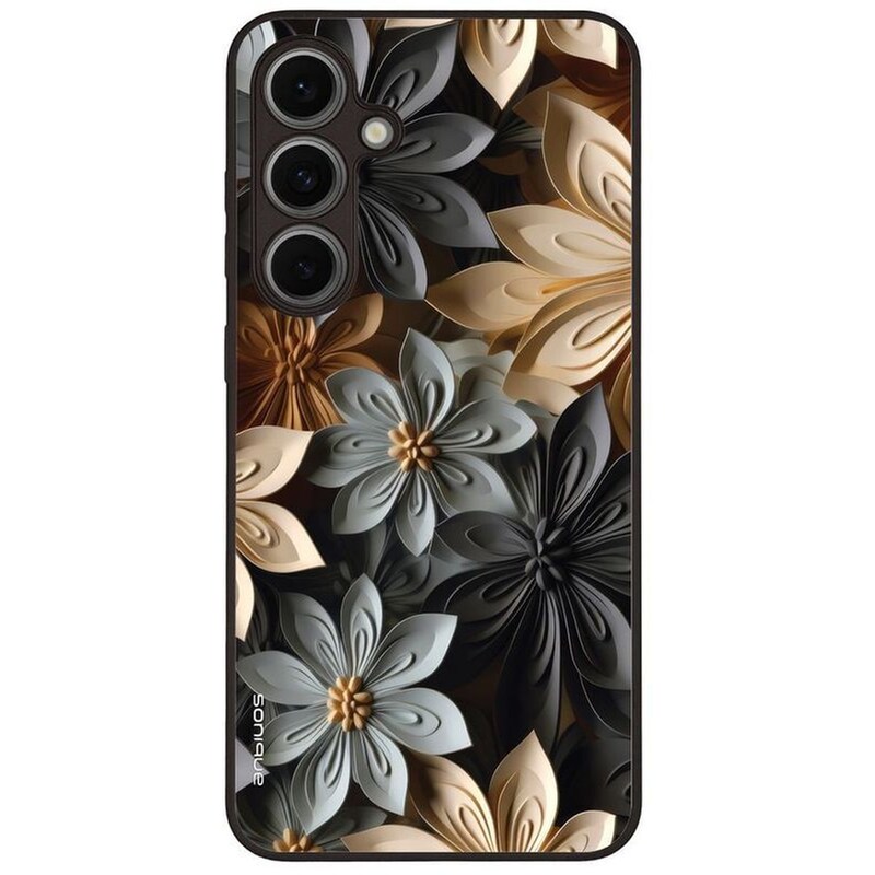 Θήκη Samsung Galaxy S24 FE - Sonique 3D Flower Series - Gray