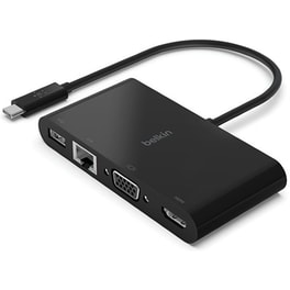 Docking Station Belkin AVC005BTBK 4-Port USB 3.0 συμβατό με USB-C
