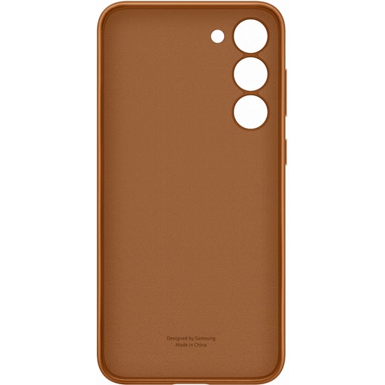 Θήκη Samsung Galaxy S23+ - Samsung Leather Case - Camel image 4