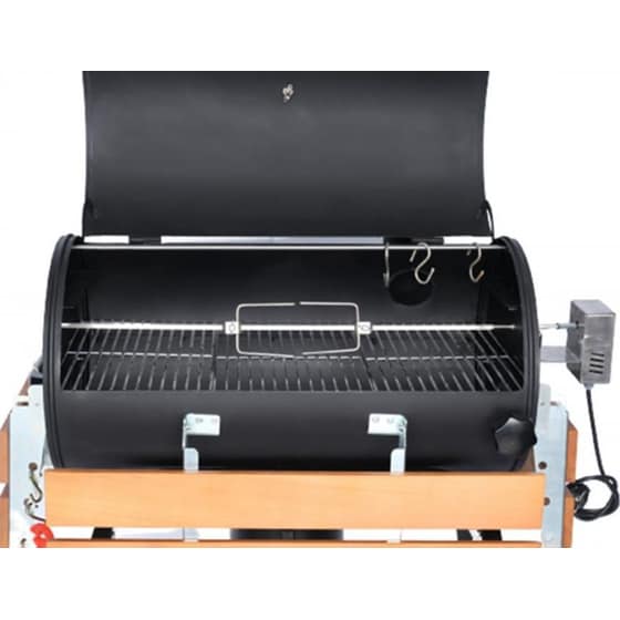 Ψησταριά Κάρβουνου KARP BBQ 75 cm Με Δώρο Κάλυμμα & Γάντι - Μαύρο image 5