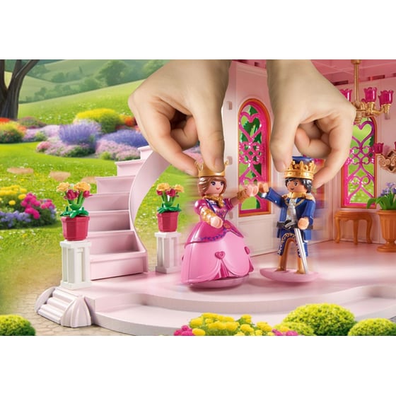 Playmobil Princess Magic Ονειρικό Παλάτι Με Βασιλιά Και Βασίλισσα (71845) image 5