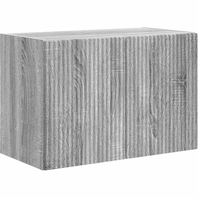 Επιτοίχιο Έπιπλο Τηλεόρασης VidaXL 59.5x31x40 cm - Γκρι Sonoma