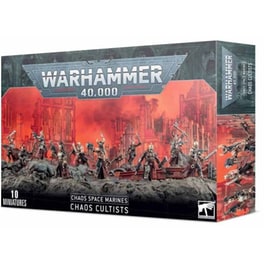 Chaos Space Marines: Chaos Cultists Warhammer 40k GAMES WORKSHOP