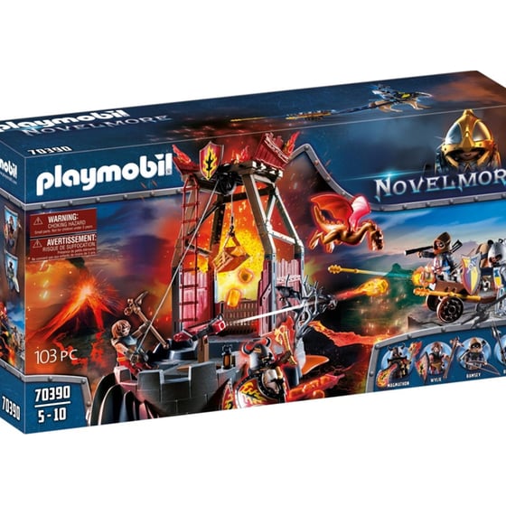 PLAYMOBIL® Novelmore Ορυχείο Λάβας Του Μπέρναμ (70390) image 0