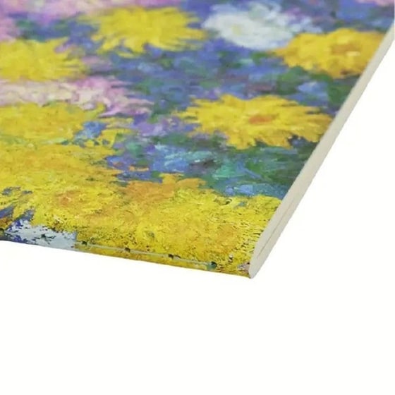 Τετράδιο Paperblanks Ruled A4 Monet Chrysanthemums image 1