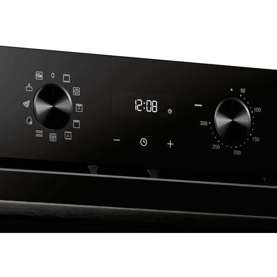 CANDY CA6 NPL4K23EHBB 78 Lt Μαύρο Εντοιχιζόμενος Φούρνος Άνω Πάγκου image 5