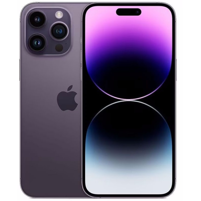 Μεταχειρισμένο Apple iPhone 14 Pro 256GB Deep Purple second go Certified by iRepair