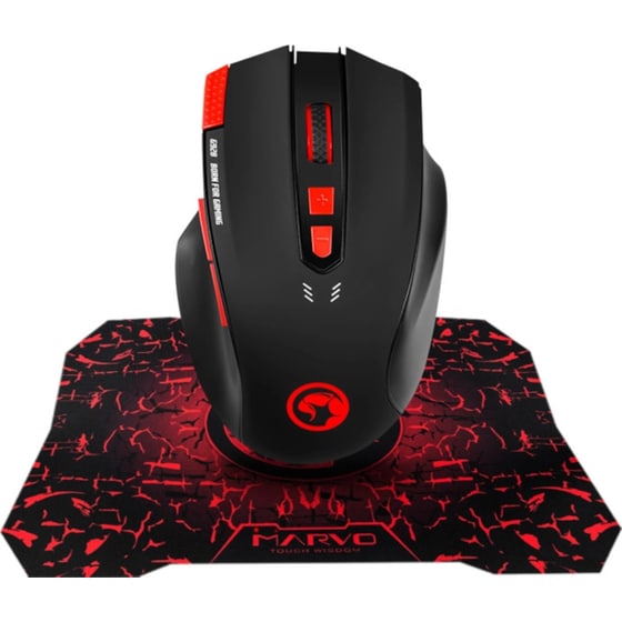 Marvo G928 + Mousepad G1 Gaming Ενσύρματο Ποντίκι image 1