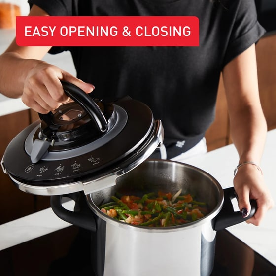 Χύτρα Ταχύτητας TEFAL P4551531 10 L Inox image 12