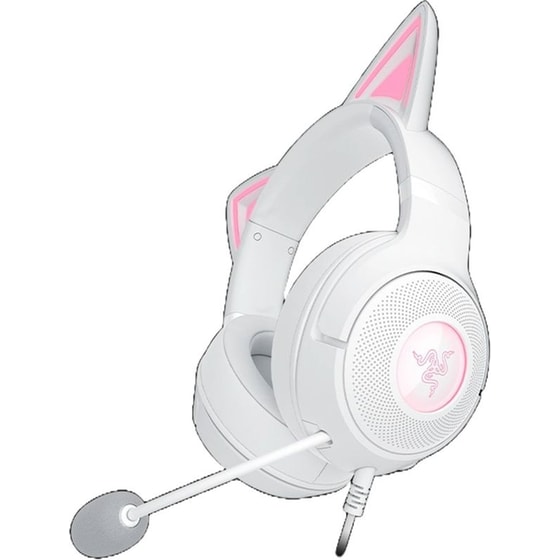 Ενσύρματα Ακουστικά Κεφαλής Razer Kraken Kitty V2 - Λευκό image 2