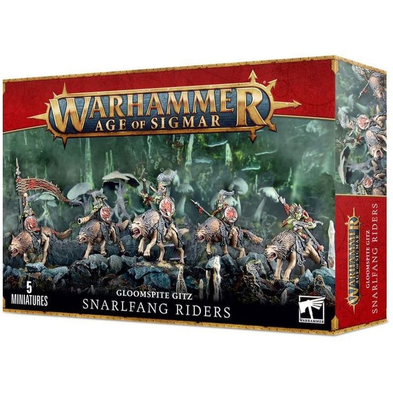 Gloomspite Gitz: Snarlfang Riders Warhammer: Age of Sigmar GAMES WORKSHOP