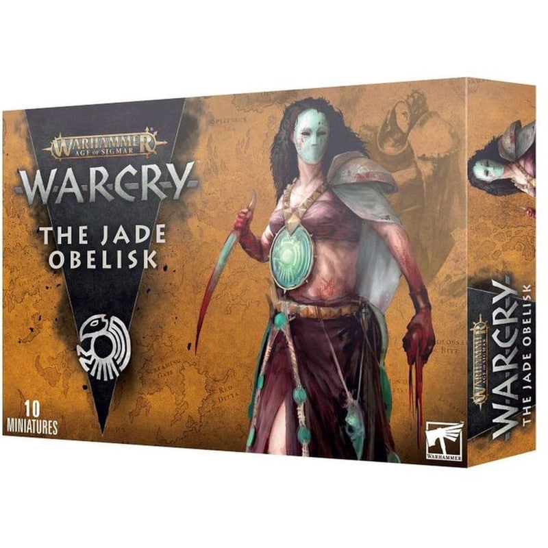 GAMES WORKSHOP Warcry: The Jade Obelisk Warhammer: Age of Sigmar GAMES WORKSHOP