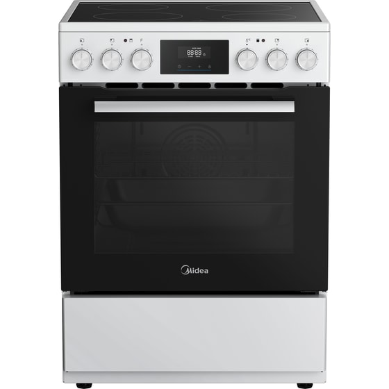 MIDEA MFO24D-AE4R10F(WH) 70 Lt Λευκό Ηλεκτρική Κουζίνα Κεραμική image 0