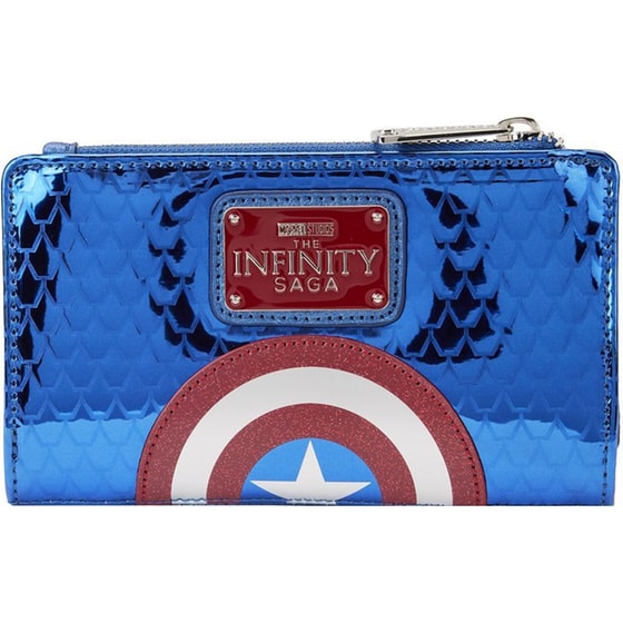 Πορτοφόλι Loungefly - Marvel Captain America - Shine Cosplay Flap Wallet (MVWA0197) image 2