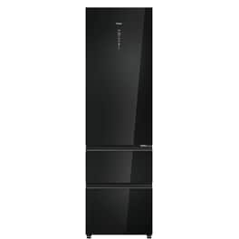 HAIER HTW7620DNGB Total No Frost 414 Lt Μαύρο Ψυγειοκαταψύκτης