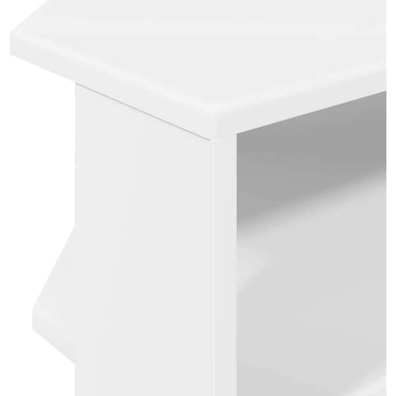 Έπιπλο Τηλεόρασης VidaXL Γωνιακό 102 x 40,5 x 45 cm - Λευκό image 7