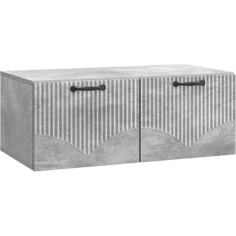 Επιτοίχιο Έπιπλο Τηλεόρασης VidaXL 78.5x41x30 cm - Καφέ Δρυς
