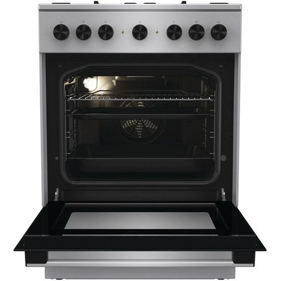GORENJE GK6B42XD 71 Lt Inox Μεικτή Κουζίνα Υγραερίου image 2