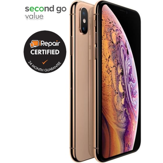 Μεταχειρισμένο Apple iPhone XS Max 256GB Gold second go value Certified by iRepair image 5